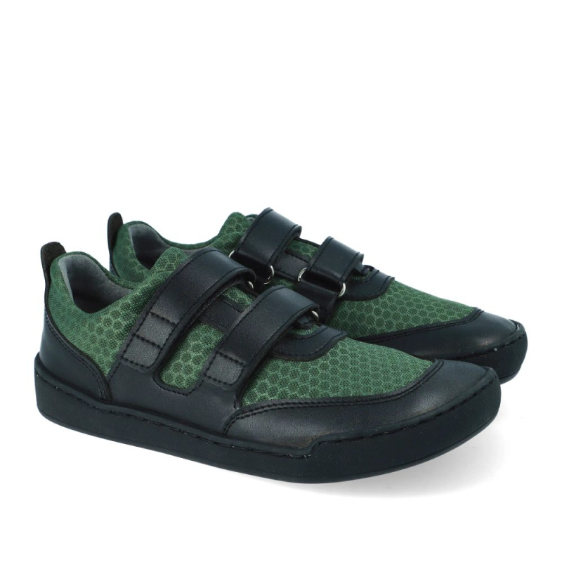 Dětské barefoot tenisky CRAVE CATBOURNE Green, zelená - 27