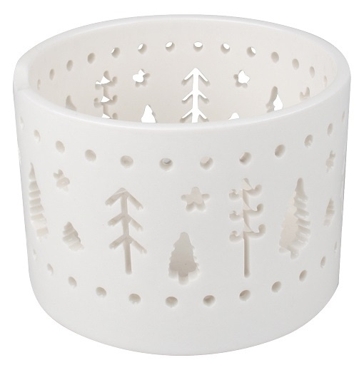 Svícen porcelánový les 7,5 cm Anděl Přerov s.r.o.