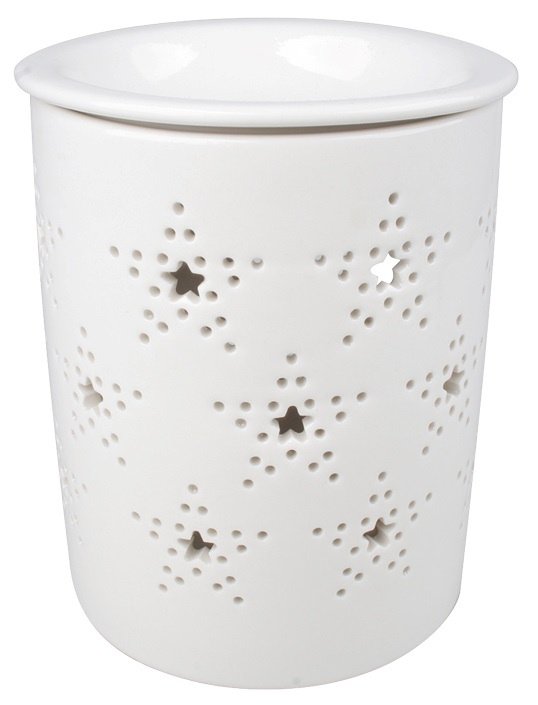 Aromalampa porcelánová hvězdy 13,5 cm Anděl Přerov s.r.o.