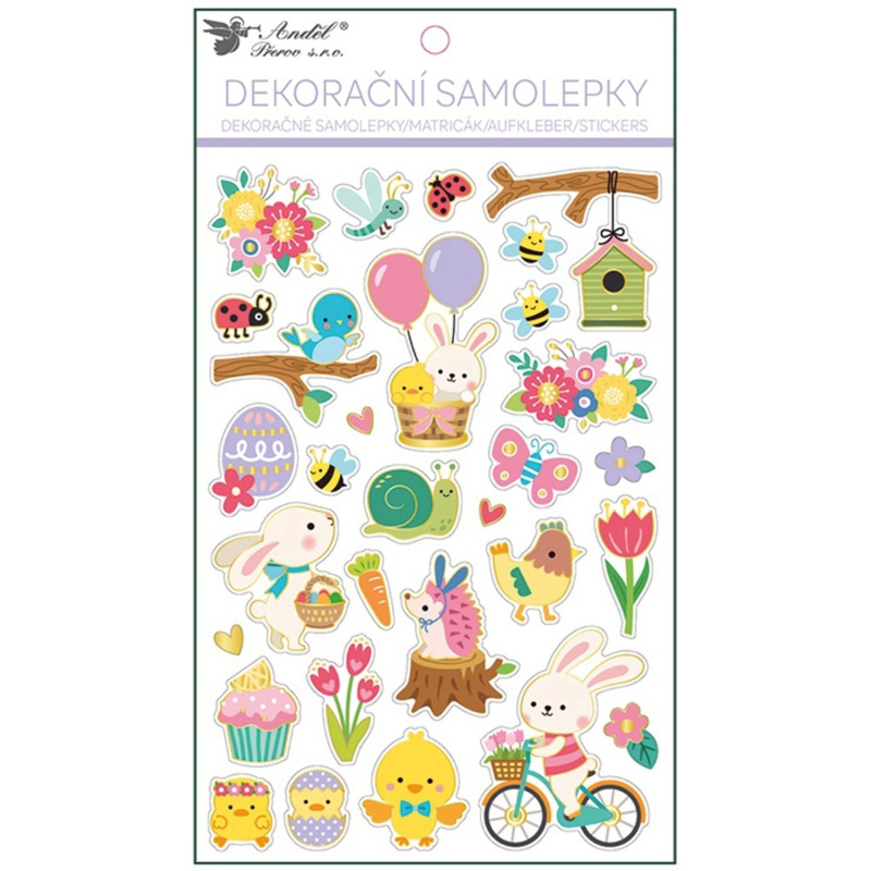 Samolepky Jaro 14,5 x 25 cm Anděl Přerov s.r.o.