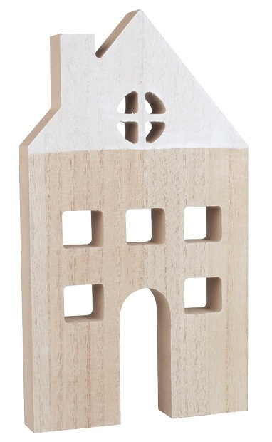 Dům s komínem dřevěný na postavení 9 x 16,5 cm Anděl Přerov s.r.o.