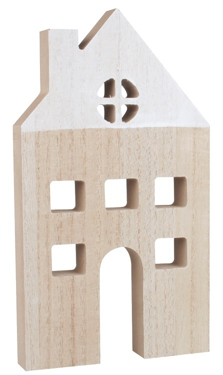 Dům s komínem dřevěný na postavení 14,5 x 26 cm Anděl Přerov s.r.o.
