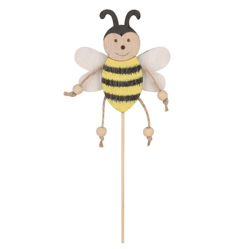 Včelka 6,5 x 7 cm + špejle Anděl Přerov s.r.o.