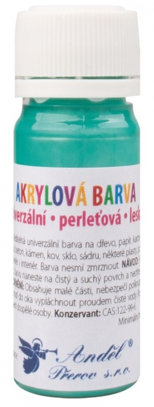 Akrylová barva 15 g - 5. Tyrkysová Anděl Přerov s.r.o.