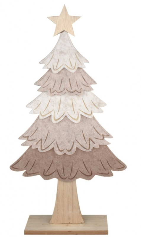 Strom z filcu na postavení 22 x 42 cm Anděl Přerov s.r.o.