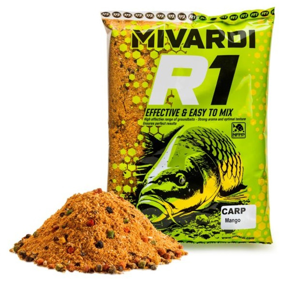 Mivardi krmítková směs r1 carp 1,4 kg - mango