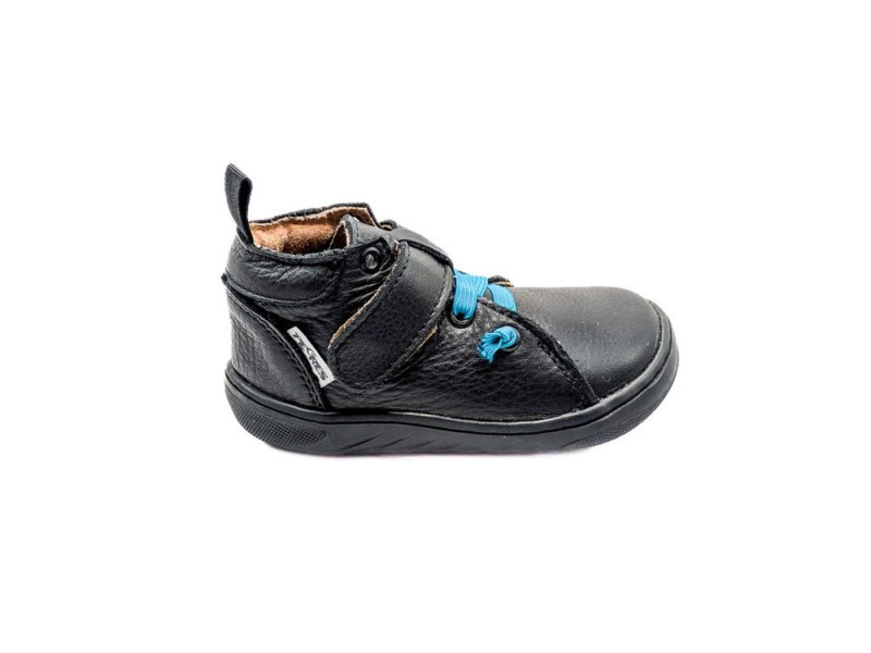 Dětské Barefoot Celoroční boty PEGRES SKINNY SBF 62F černé - EU 22