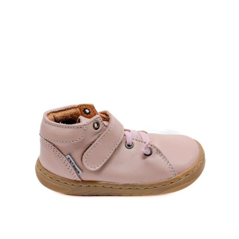 Dětské Barefoot Celoroční boty PEGRES SBF 62 růžové - EU 35