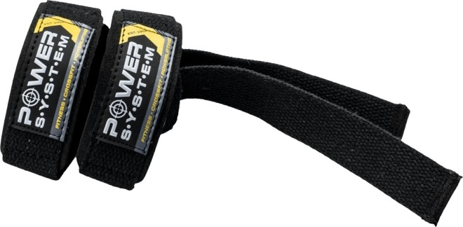 Power System Posilovací trhačky Power Straps PS-3400 - žlutá