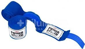 Power System Boxovací bandáže BOXING WRAPS 4m - modrá