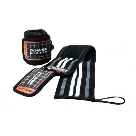 Power System Bandáže na zápěstí WRIST WRAPS - šedá