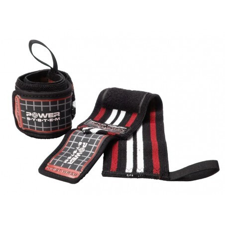 Power System Bandáže na zápěstí WRIST WRAPS - červená