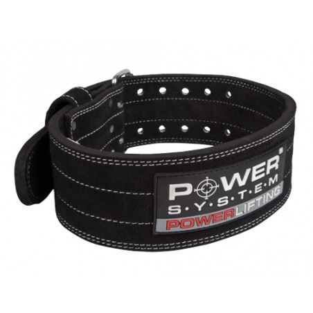 POWER SYSTEM Fitness opasek POWERLIFTING 3800 černý - M