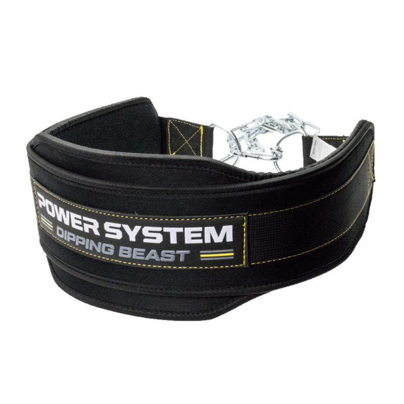 Power System zátěžový opasek Dipping Beast PS-3860 - černo/žlutá