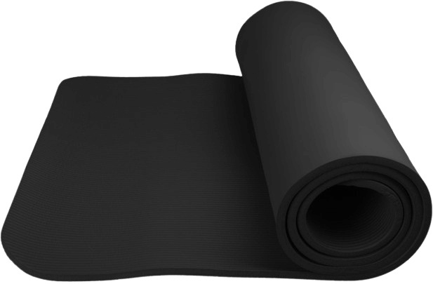 Power System Podložka na jógu YOGA MAT PLUS - černá