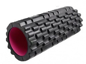 Power System Fitness Roller (válec) - černá/růžový střed