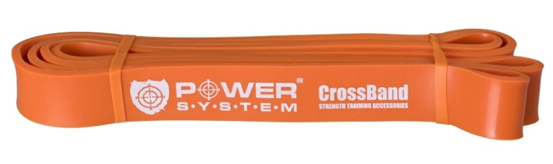 Power System Posilovací guma CROSS BAND Level 2 - oranžová
