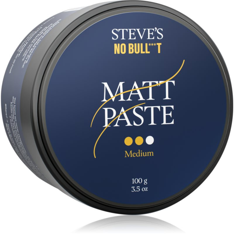 Steve's Hair Paste Medium stylingová pasta pro muže Woody 90 g