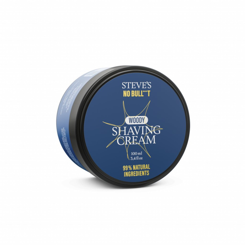 Steves Stevův krém na holení, Santalové Dřevo, 100 ml