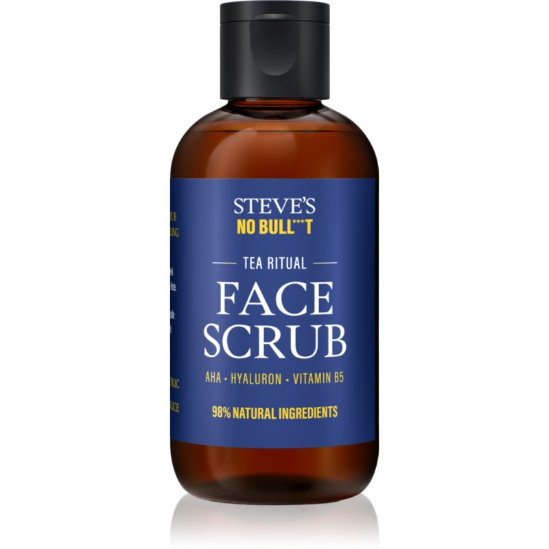 Steve's No Bull***t Face Scrub omlazující pleťový peeling pro muže 100 ml