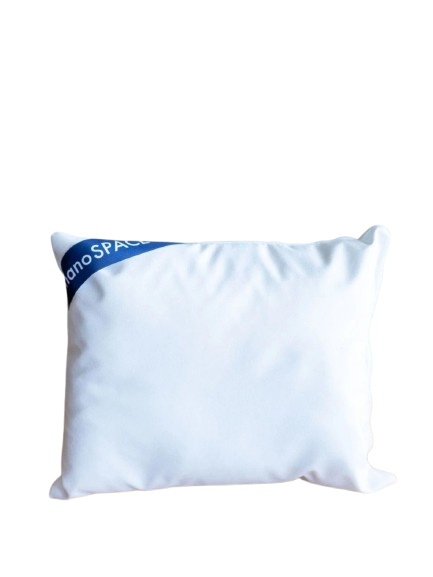 Cestovní mini polštářek pro alergiky nanoSPACE 20 x 24 cm Barva: Bílá