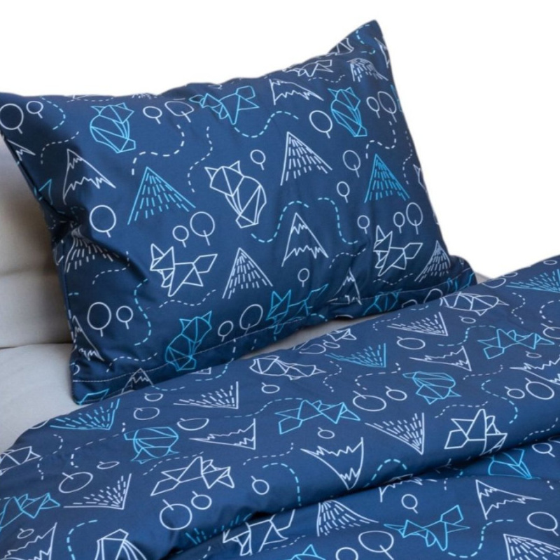 nanoSPACE Povlečení pro alergiky a atopiky Nanobavlna, lišky 1+1 (140x200, 70x90cm)