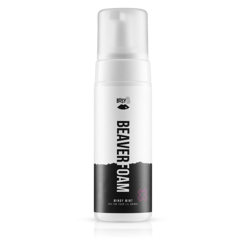 BusyB Beaver Foam Mindy Mint mycí pěna na intimní partie 150 ml