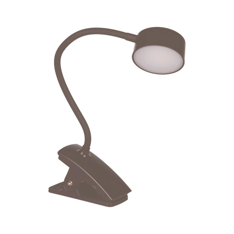 KingBerry Stolní LED lampa s klipem CONSES 5,8W 200lm 3000-6500K, 12x7,6x35,7 cm