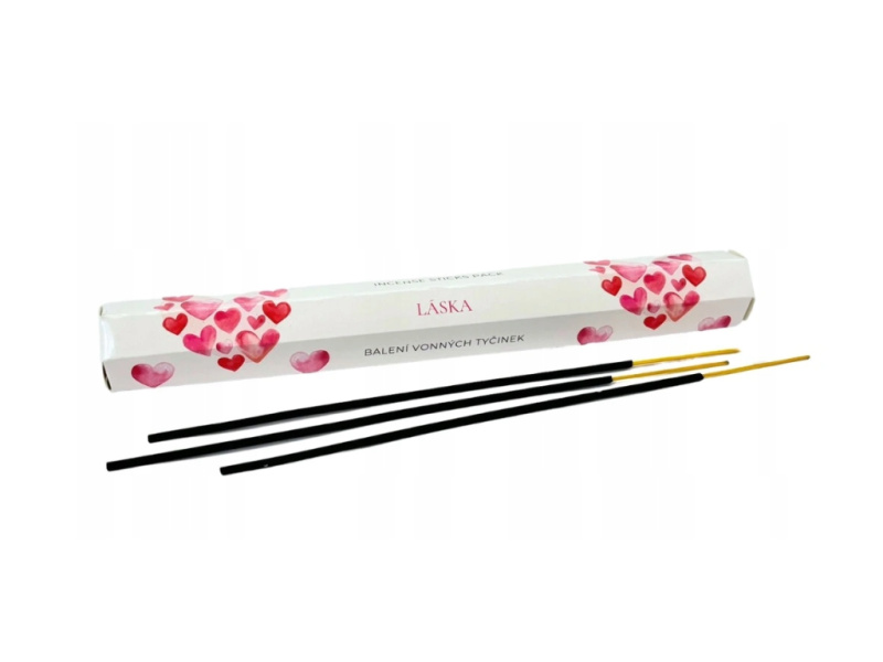 ARÔME - Vonné tyčinky - LÁSKA  20 ks vonných tyčinek