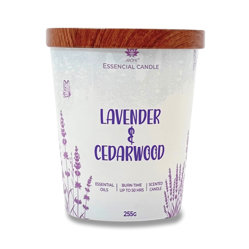 Arôme - vonná svíčka - Lavender & Cedarwood
