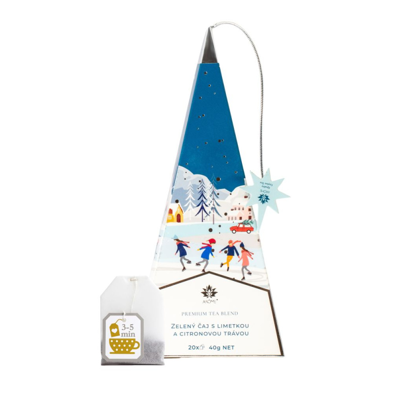 Arôme - zelený čaj - limetka a citronová tráva
