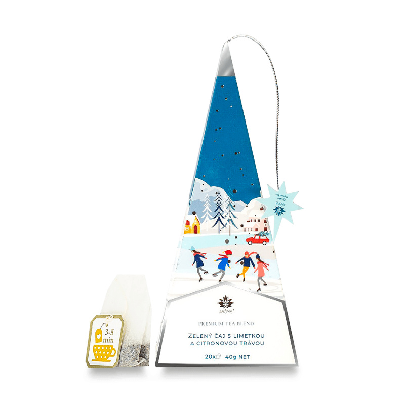 Arôme - zelený čaj - limetka a citronová tráva