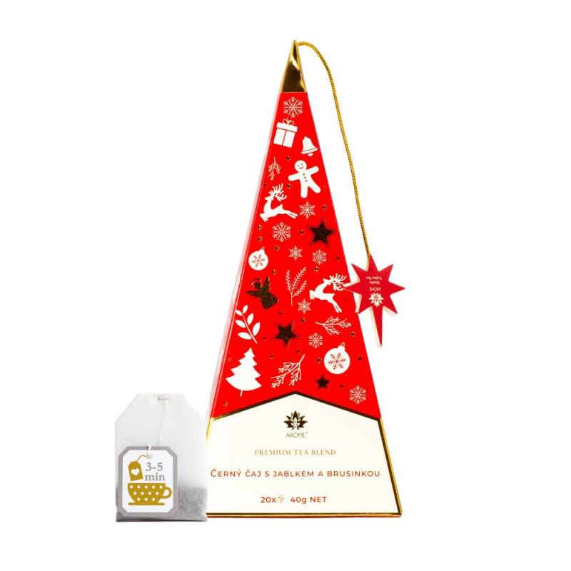 Arôme - černý čaj - jablko a brusinky