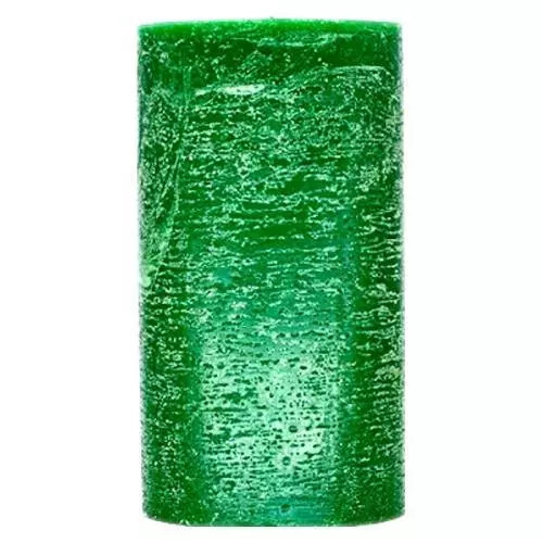 Arôme Rustikální svíčka zelená 5x8cm