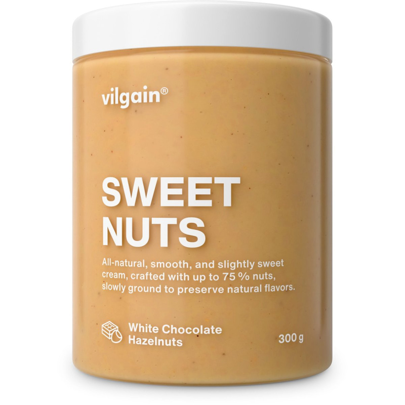 Vilgain Sweet Nuts ořechový krém s bílou čokoládou