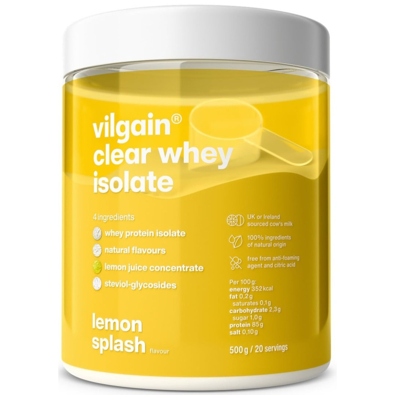 Vilgain Clear Whey Isolate Lemon splash