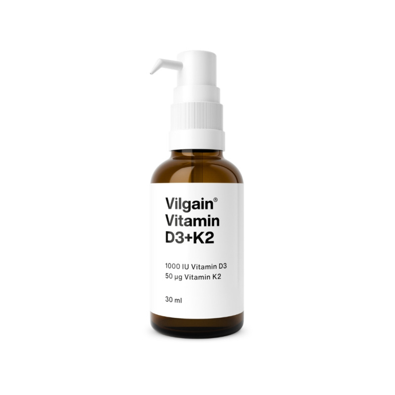 Vilgain Vitamin D3+K2 30 ml