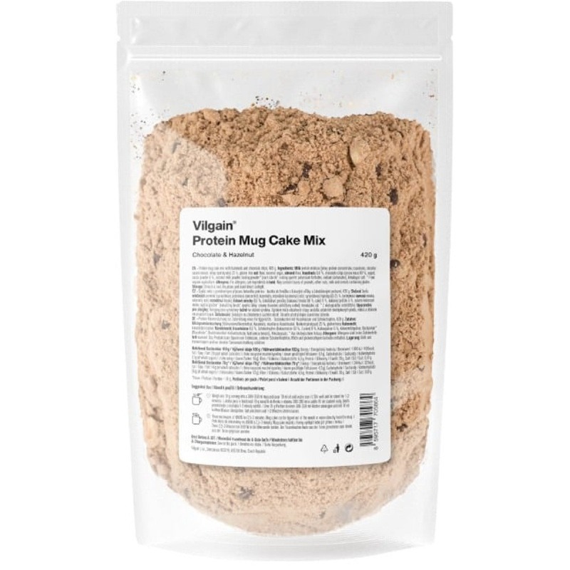 Vilgain Protein Mug Cake Mix Čokoláda a lískový oříšek