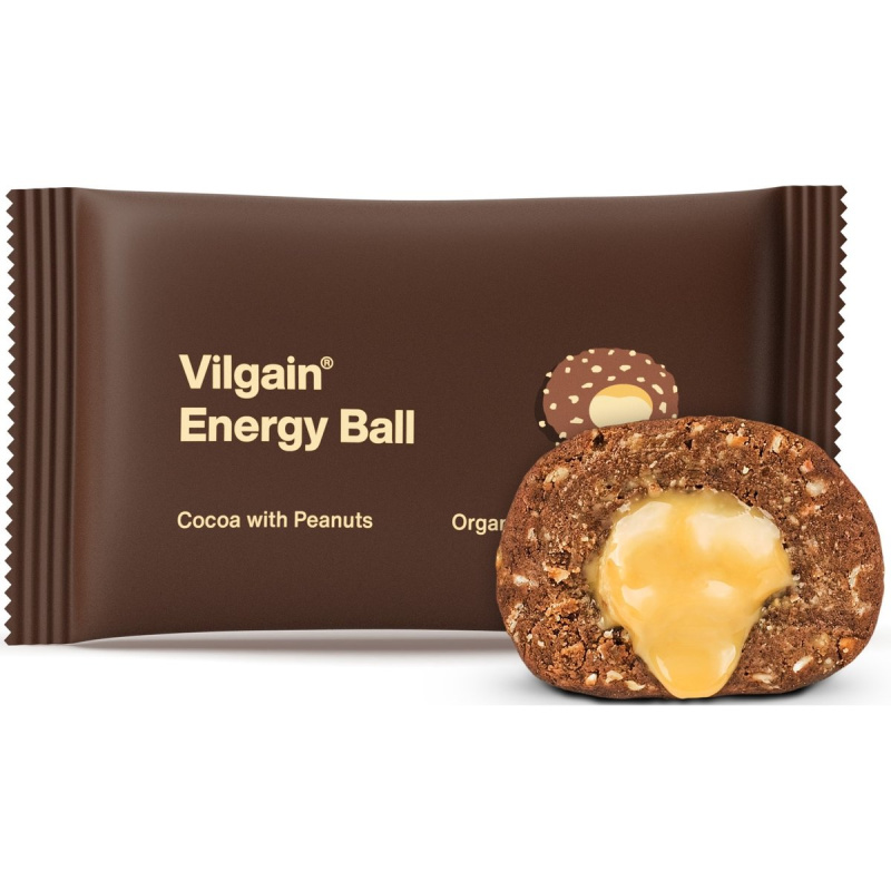 Vilgain BIO Energy Ball kakao s arašídovým krémem