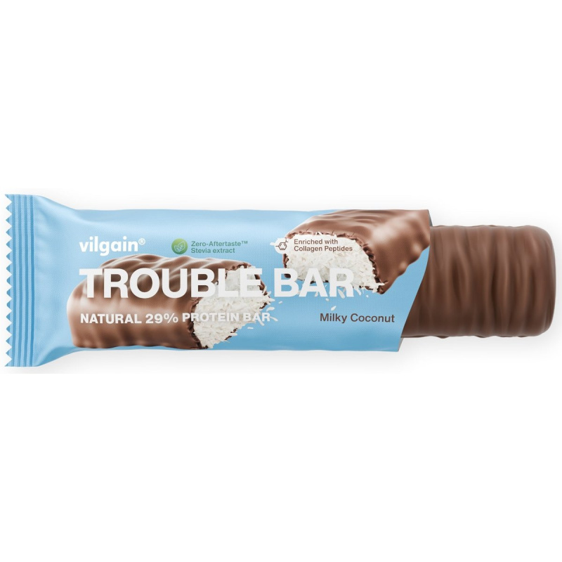 Vilgain Trouble Protein Bar s mléčnou čokoládou a kokosem