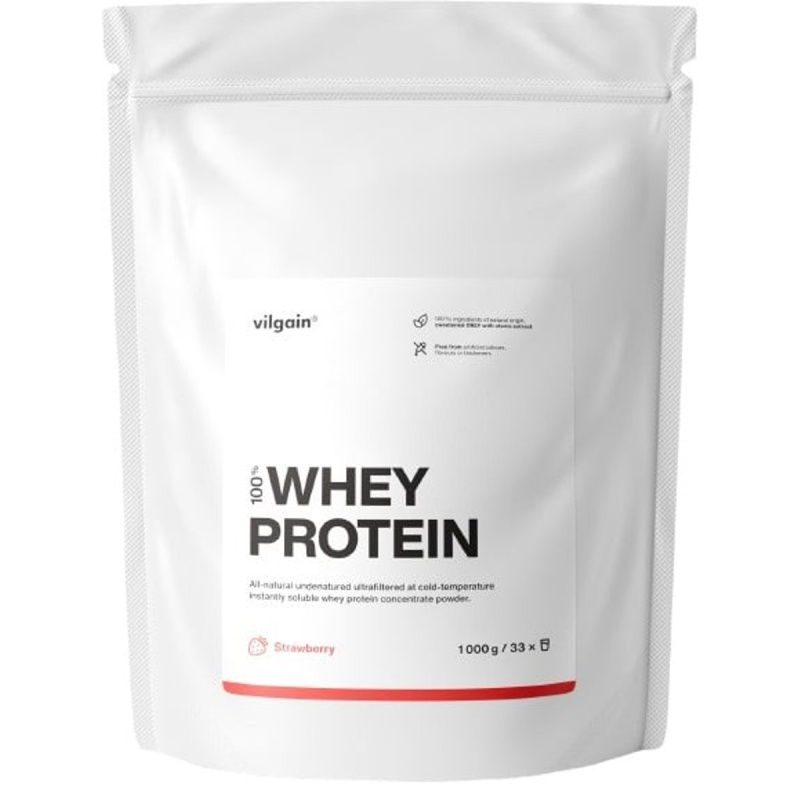 Vilgain Whey protein jahoda