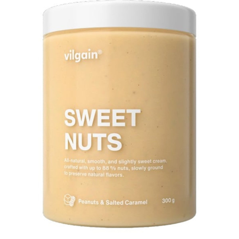 Vilgain Sweet Nuts arašídový krém se slaným karamelem