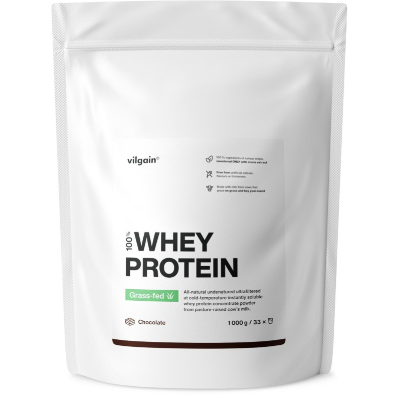 Vilgain Grass-Fed Whey Protein čokoláda