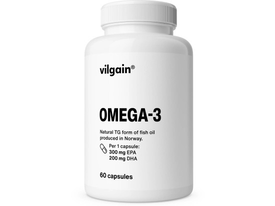 Vilgain Omega 3 60 kapslí
