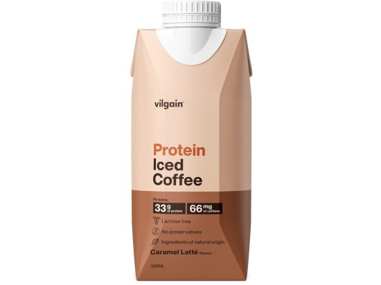 Vilgain Protein iced coffee karamelové latté