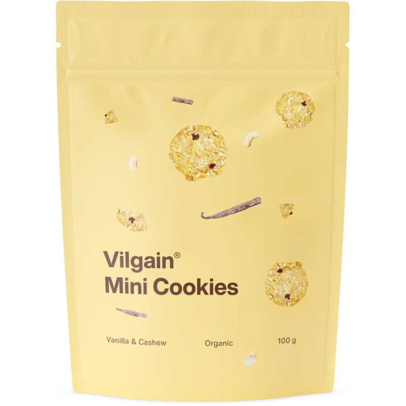 Vilgain BIO Mini Cookies kešu a vanilka