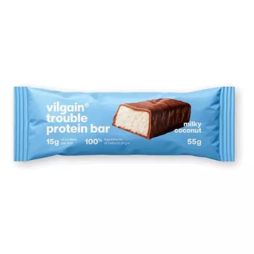 Vilgain Proteinová tyčinka trouble milky coconut 55g
