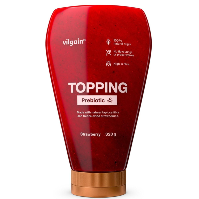 Vilgain Prebiotic Topping jahodový
