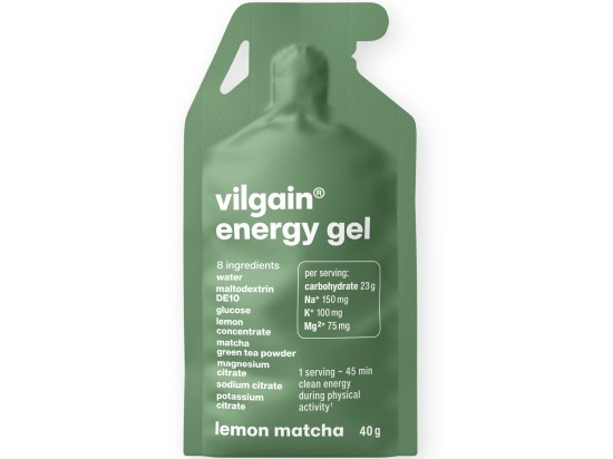 Vilgain Energy Gel citron a matcha
