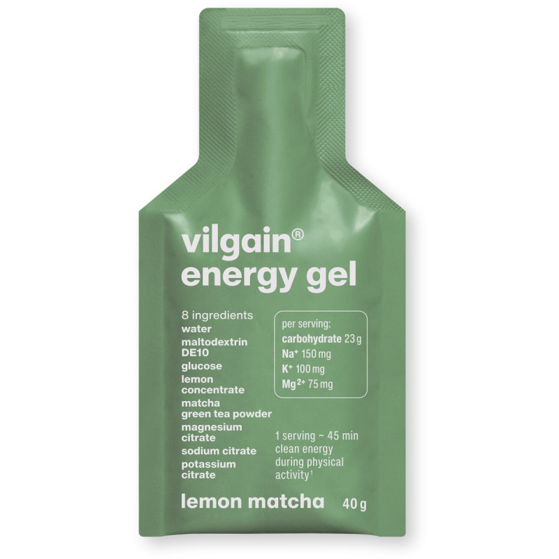 Vilgain Energy Gel citron a matcha